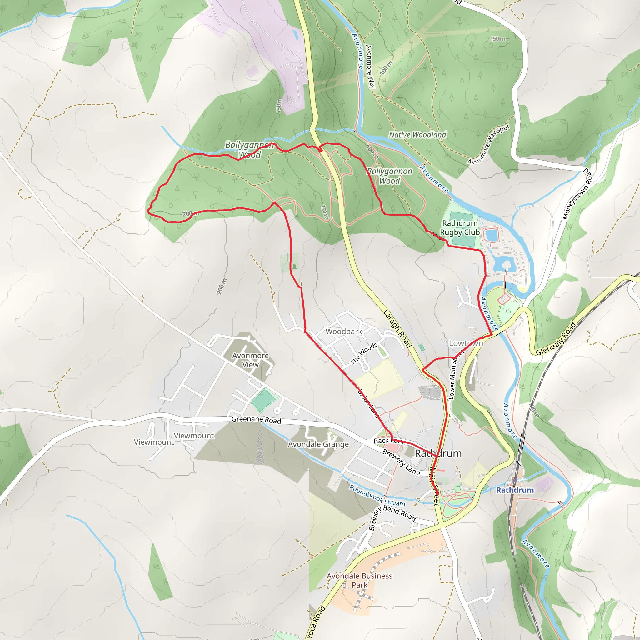 Jubilee Loop mobile static map
