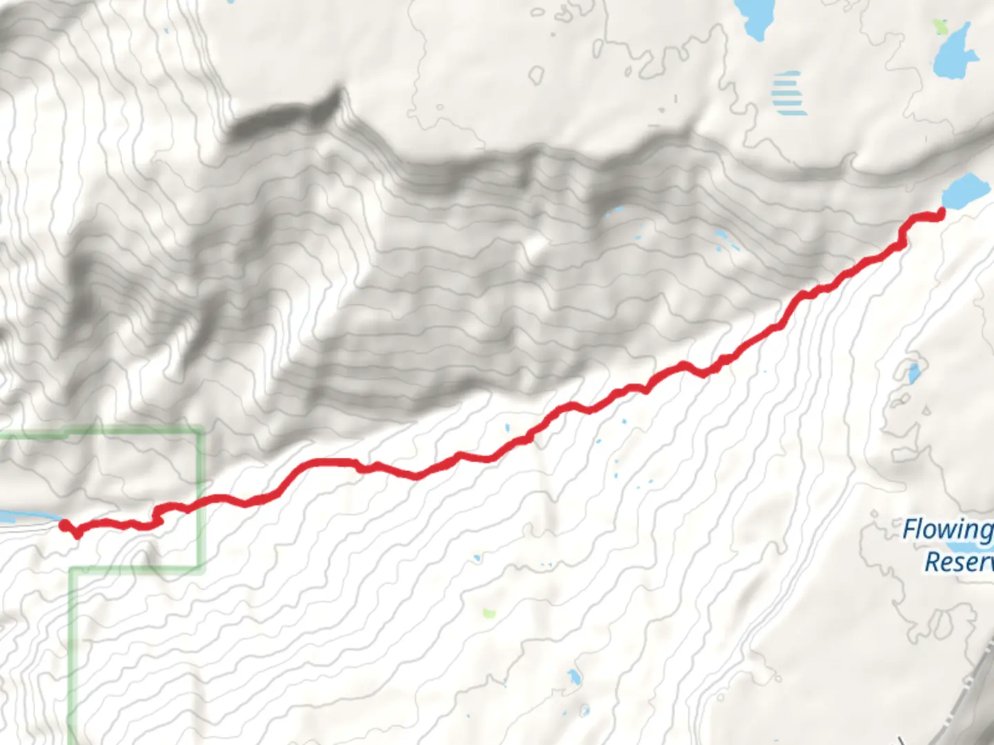 An image depicting the trail Carson Lake via Kannah Creek Trail and its surrounding area.
