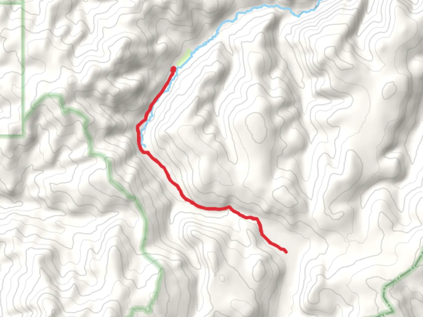 An image depicting the trail Blackfoot Meadows from Little Blackfoot River Road and its surrounding area.