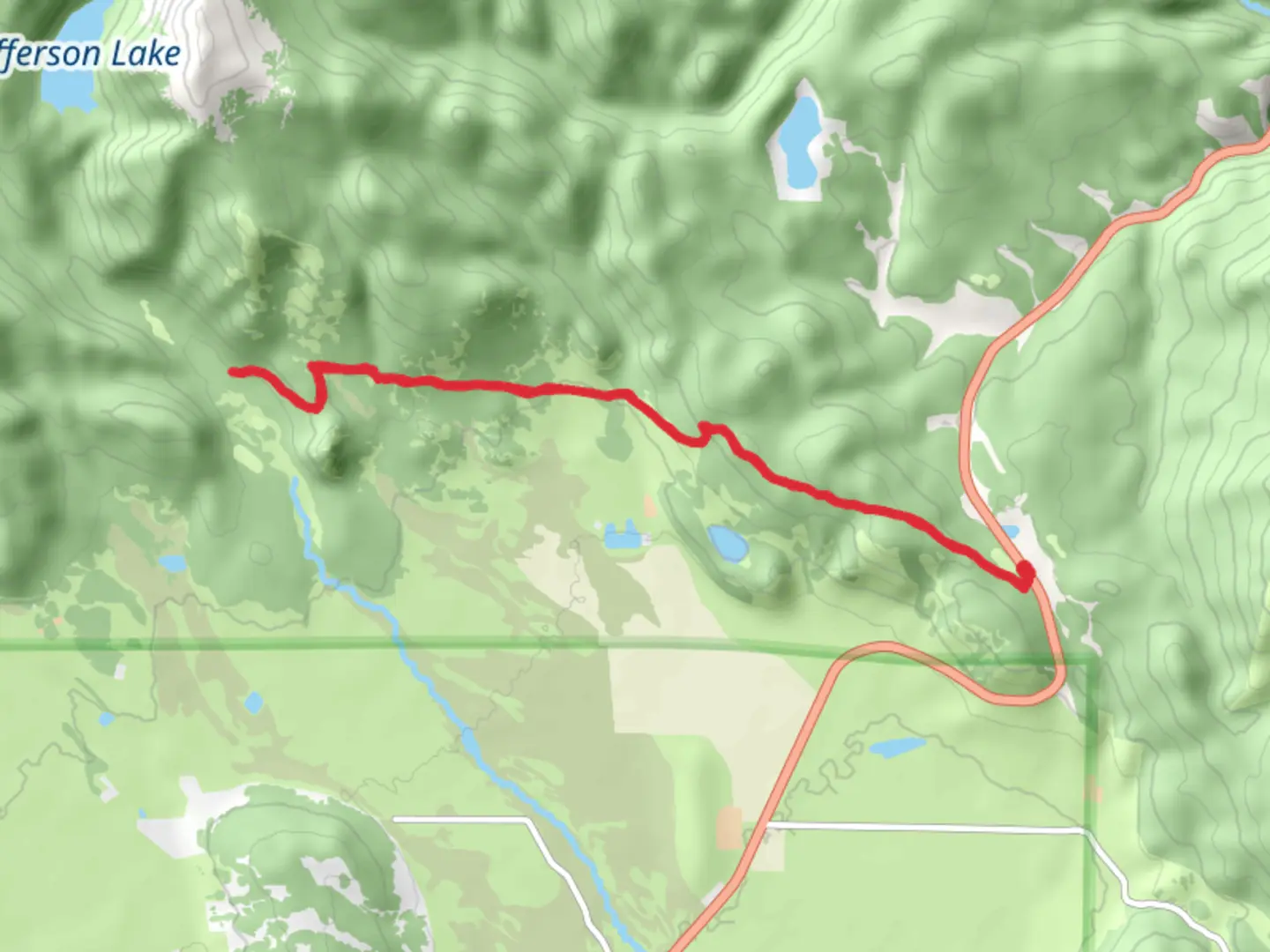 An image depicting the trail Colorado Trail Part 6 and its surrounding area.