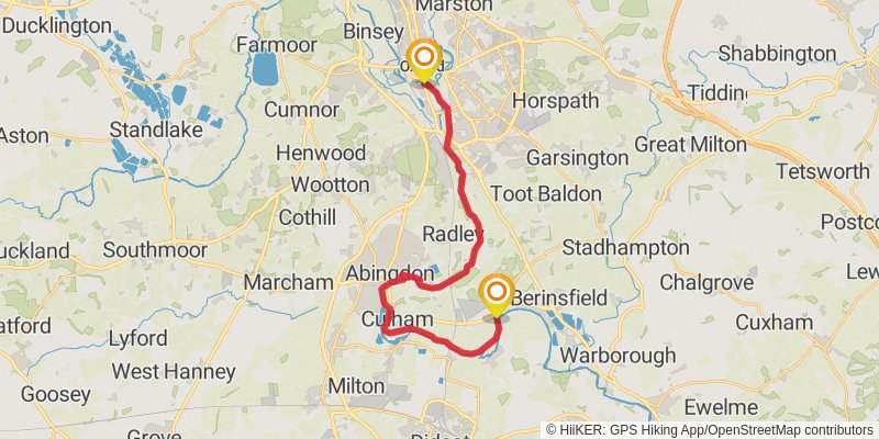 Thames Path stage 5 Map