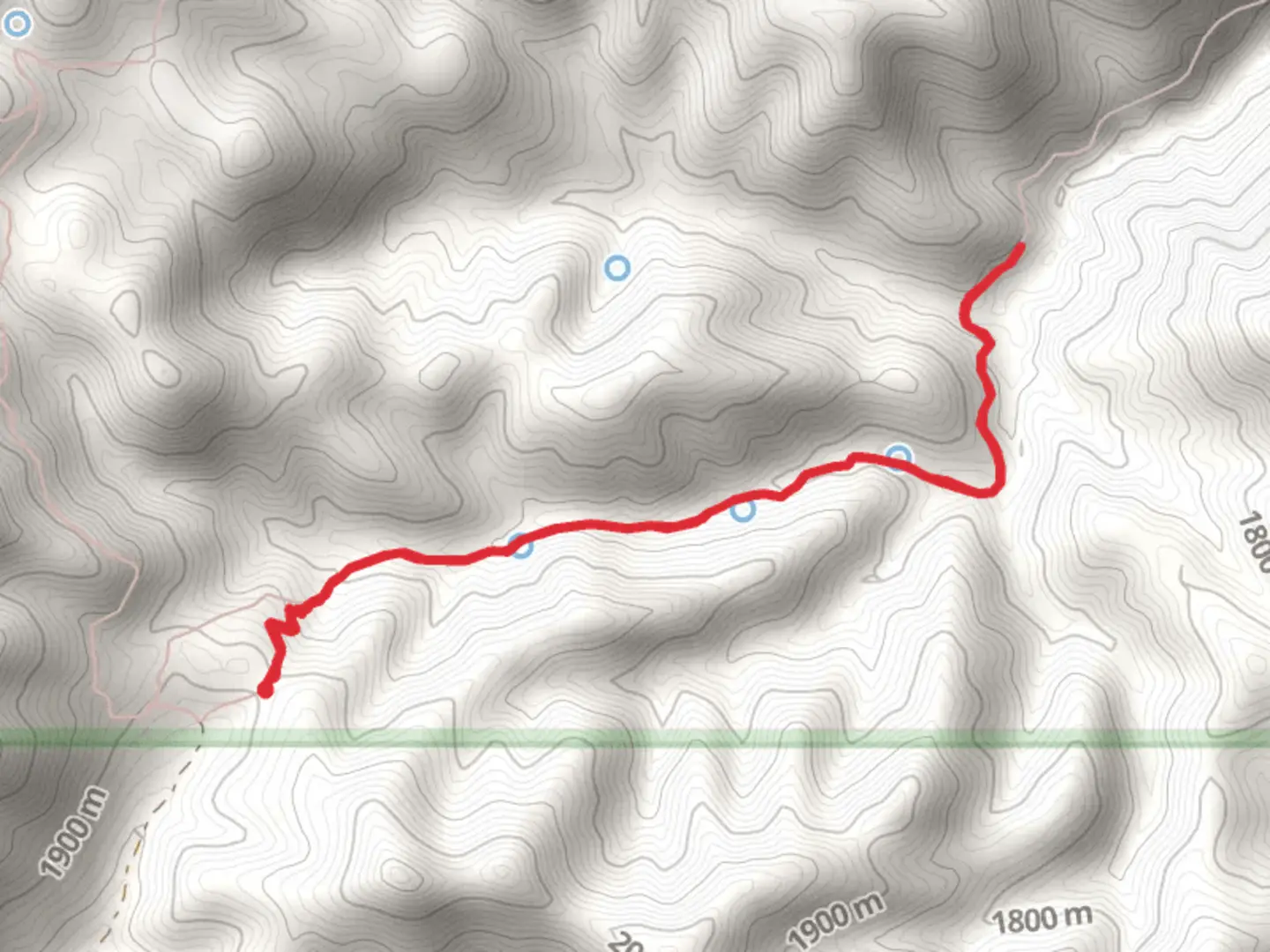 An image depicting the trail Sardine Trail and its surrounding area.