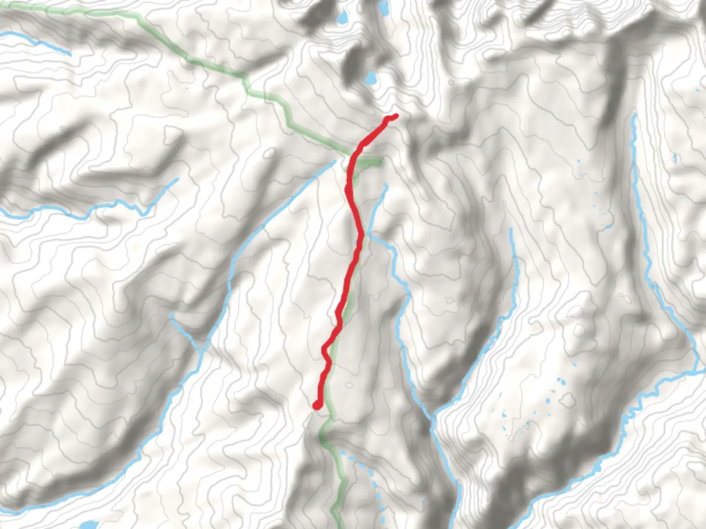 An image depicting the trail Lime Mesa Trail Out and Back and its surrounding area.