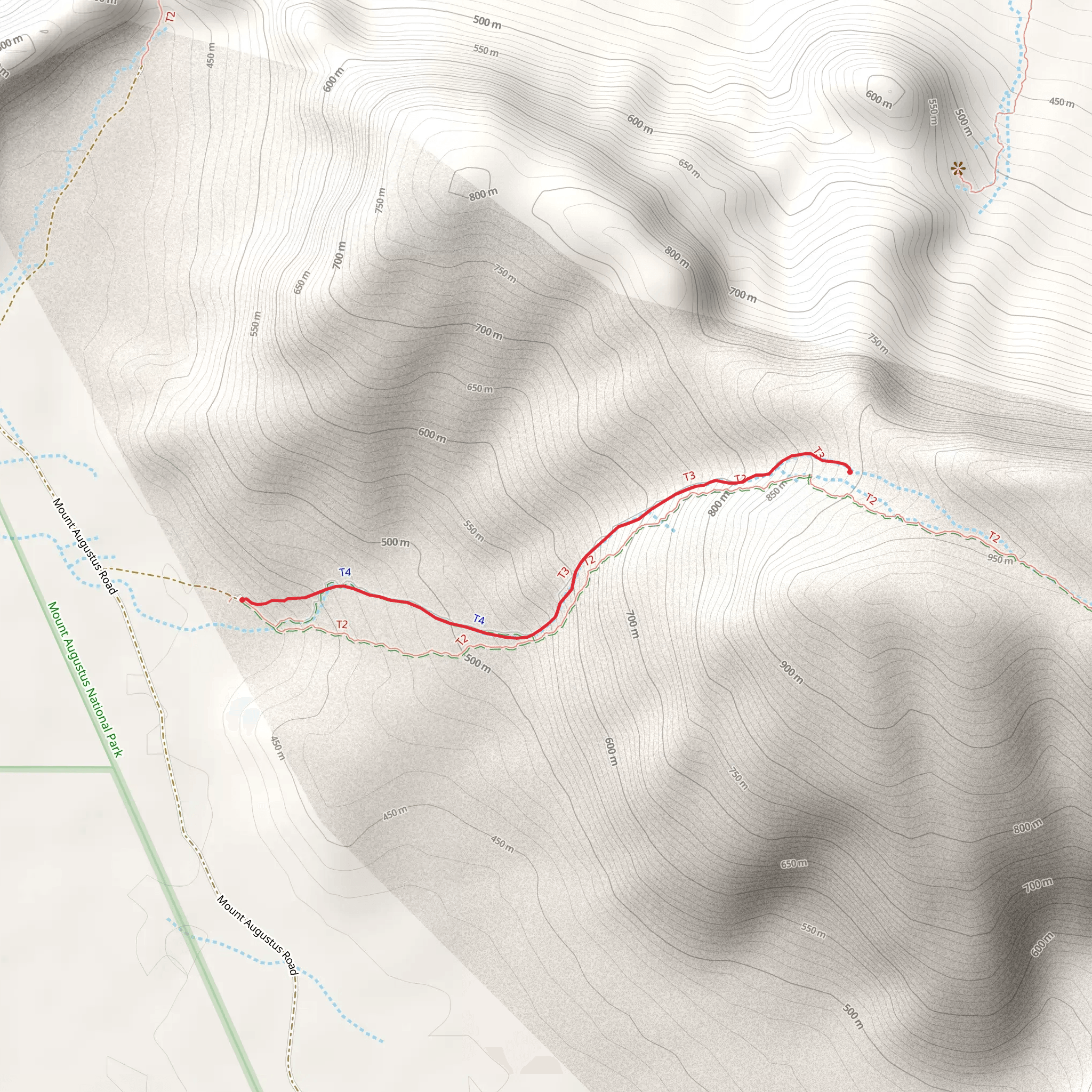 Gully Trail mobile static map