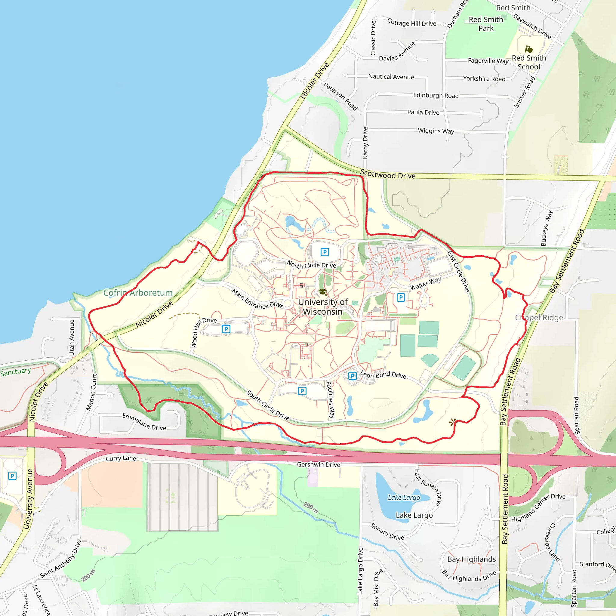 The Quad Loop mobile static map