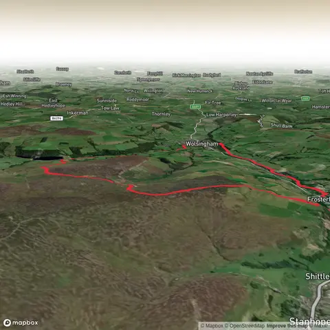 Tunstall Reservoir and Wolsingham Bridge Loop