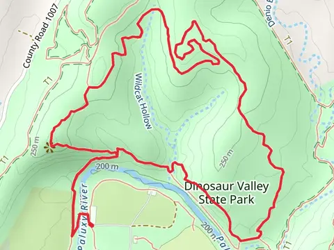 Overlook Trail and Limestone Ledge Loop Trail