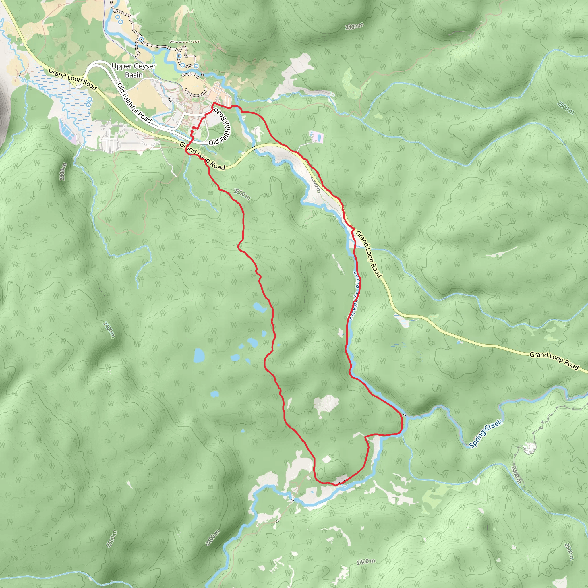 Howard Eaton and Lone Star Trail mobile static map