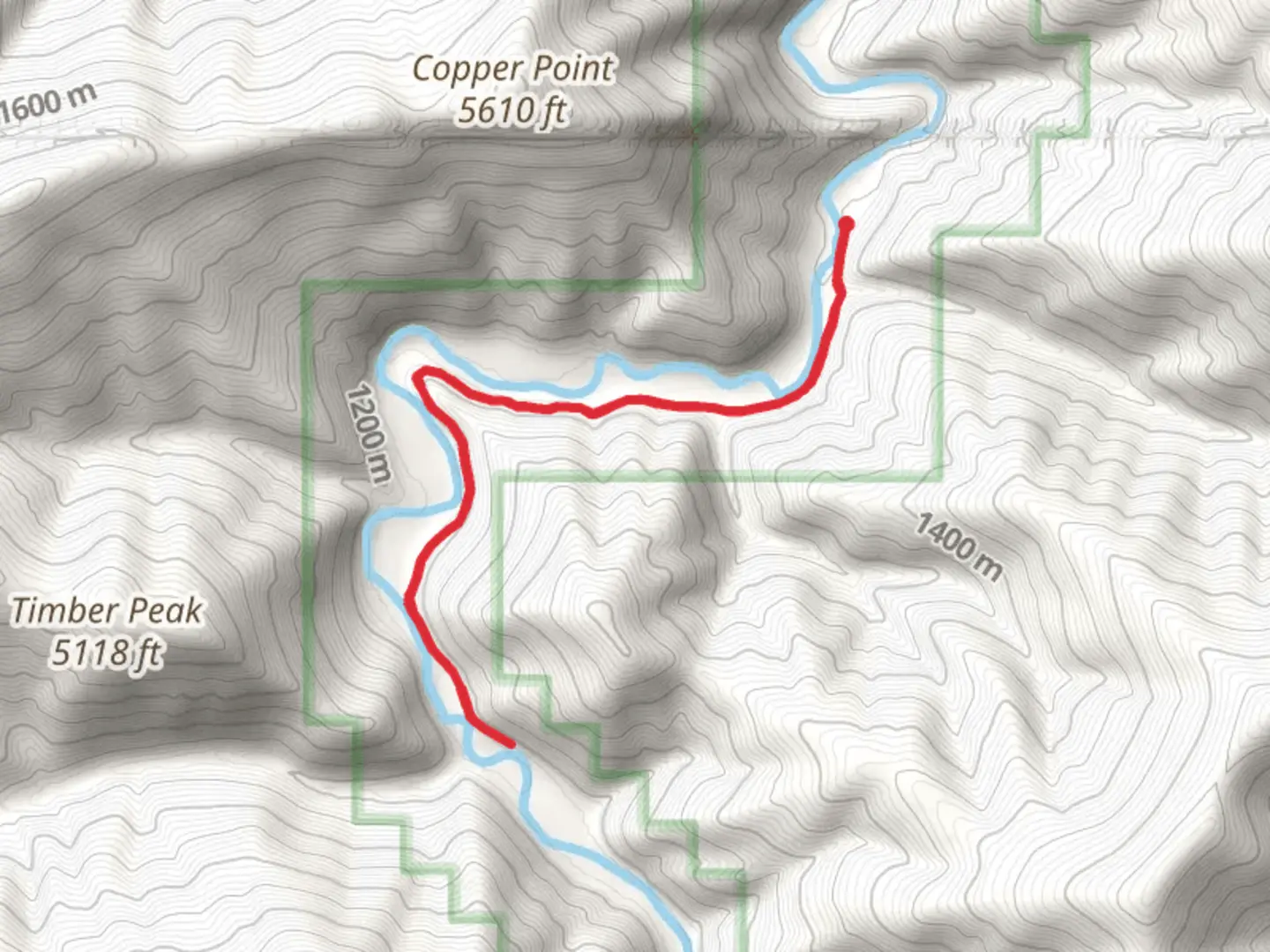 An image depicting the trail Saint Joe River Short Trail and its surrounding area.