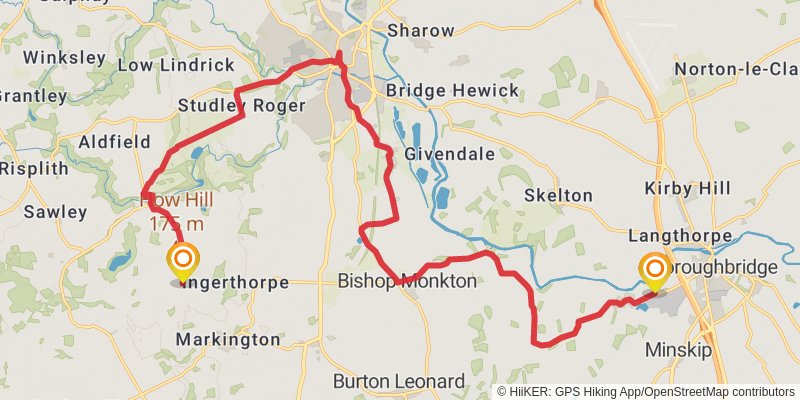 Way of the Roses stage 7 Map