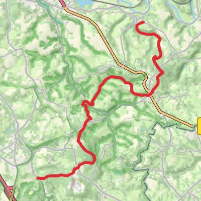 Stadt Blankenberg to Nonnenberg Walk mobile static map