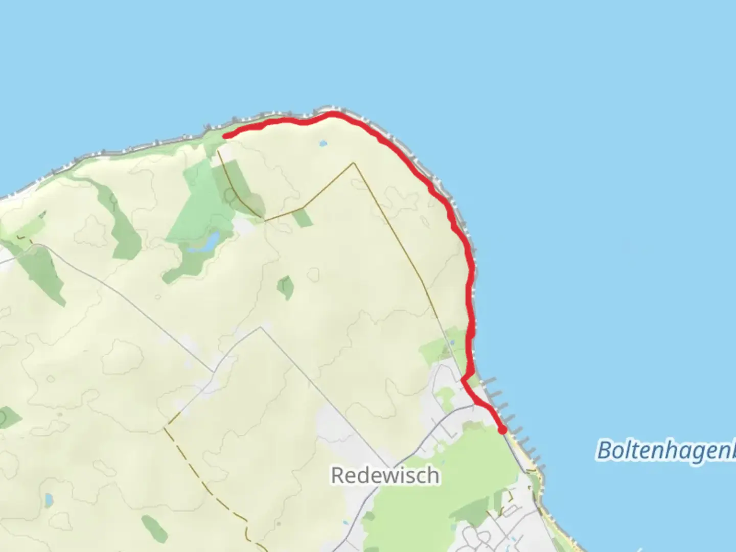 An image depicting the trail Ausblick and Großklützhöved Walk and its surrounding area.