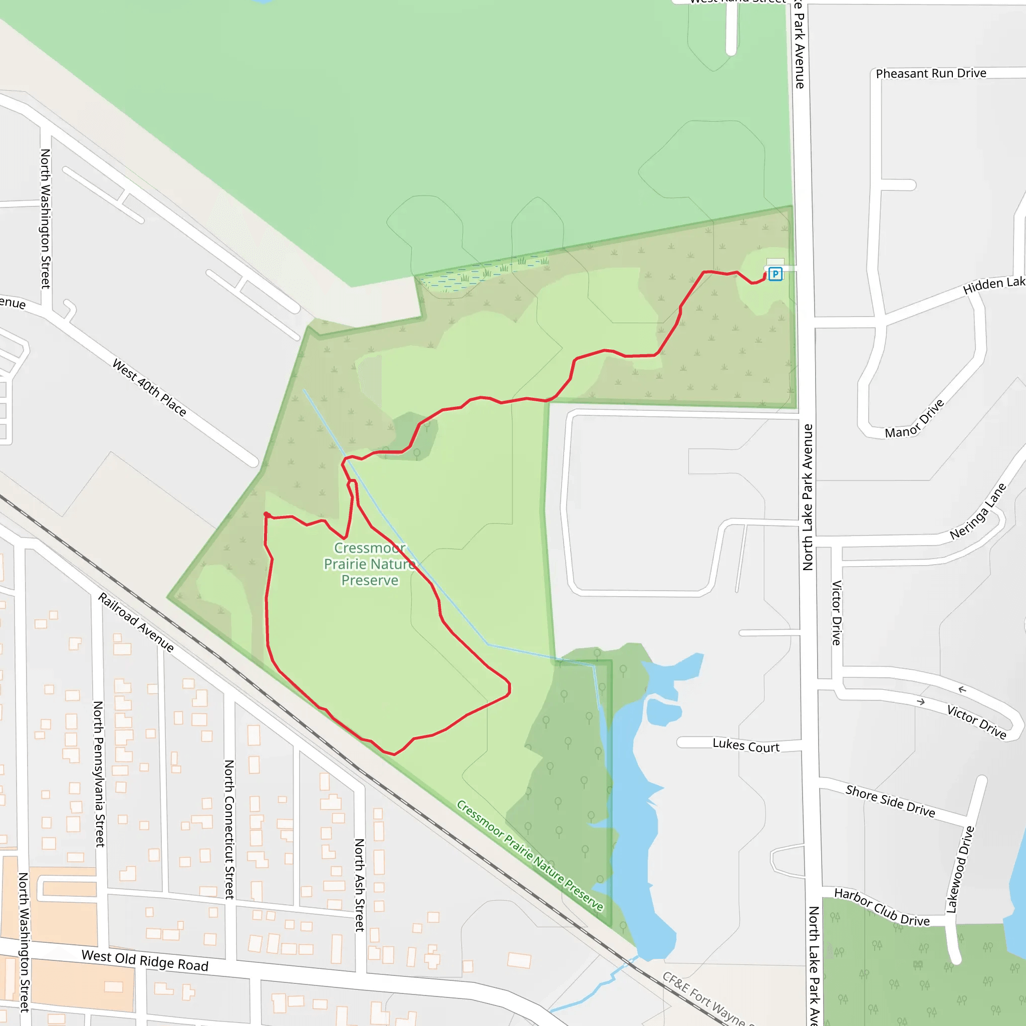 Lukes Court Loop mobile static map