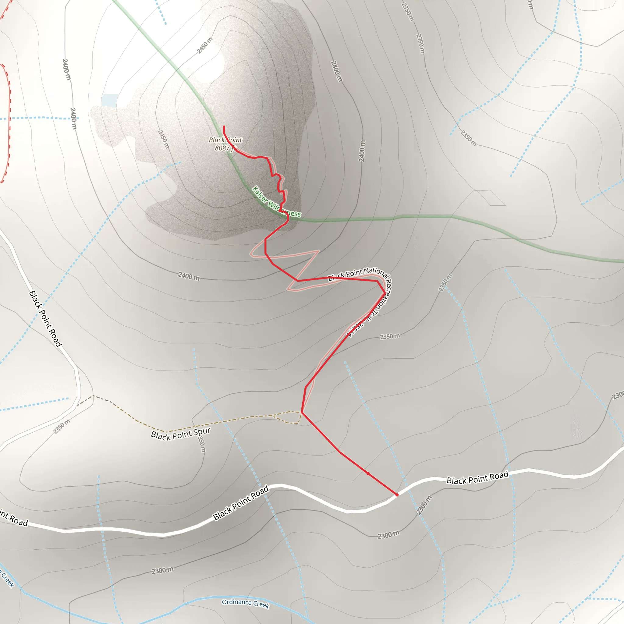 Black Point National Recreation Trail mobile static map