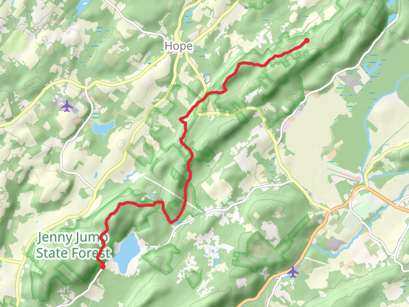 Jenny Jump Trail - Light Blue