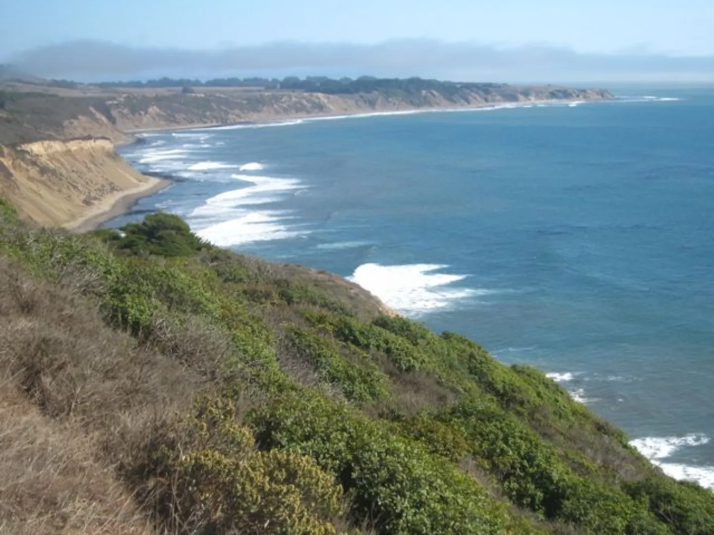 An image depicting the trail Coast Trail from Palomarin Beach and its surrounding area.