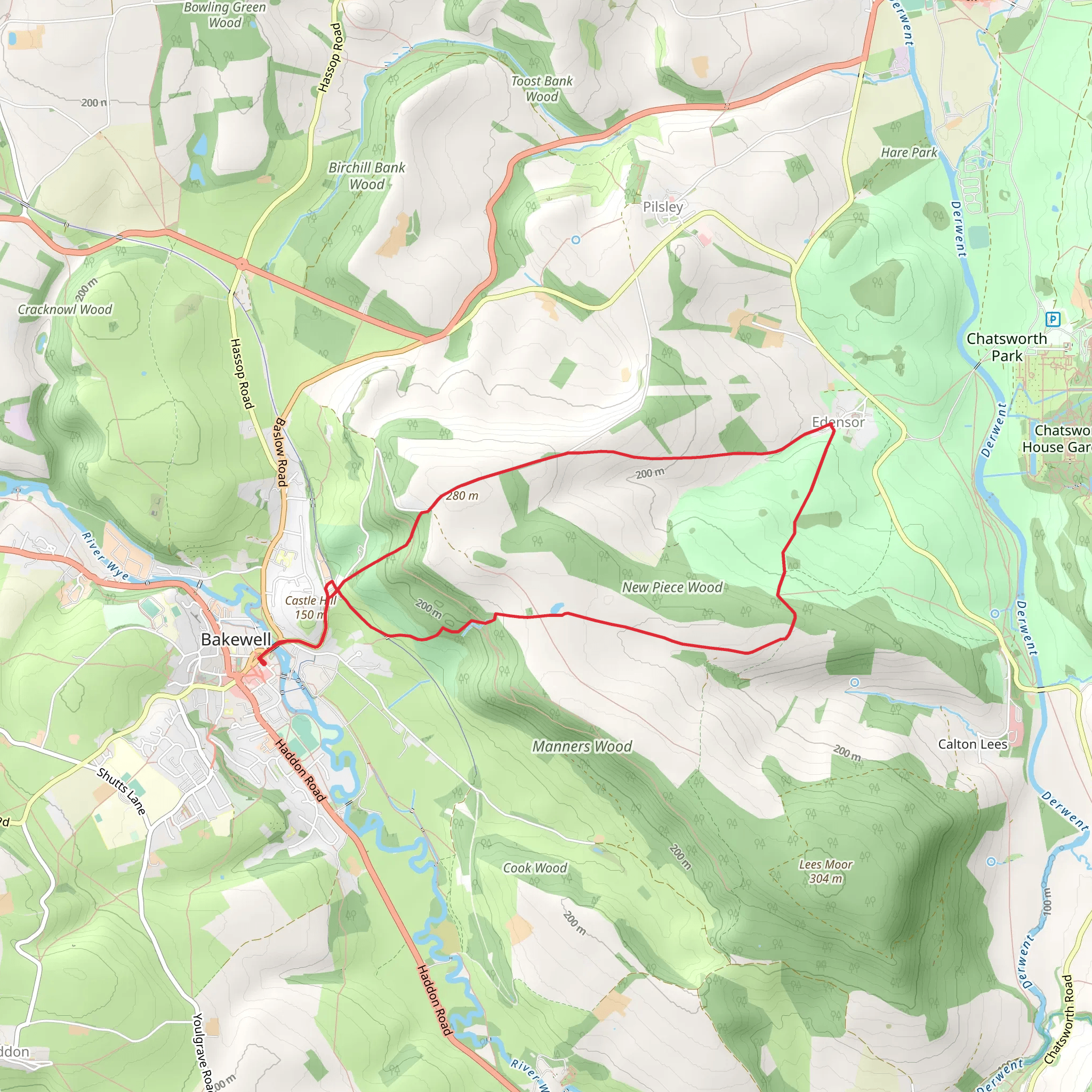 New Piece Wood Loop mobile static map