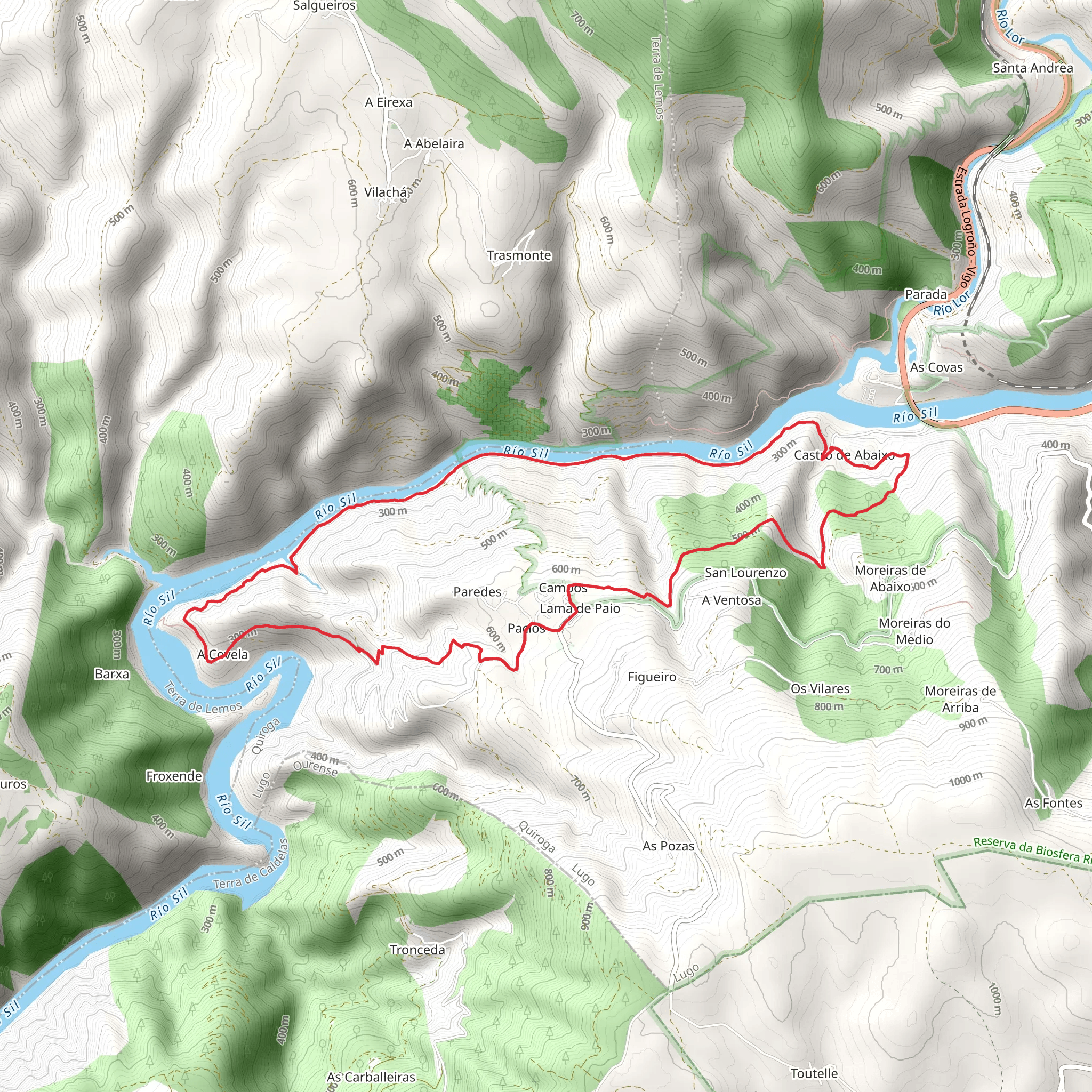 PR G 180 Cubela Route mobile static map