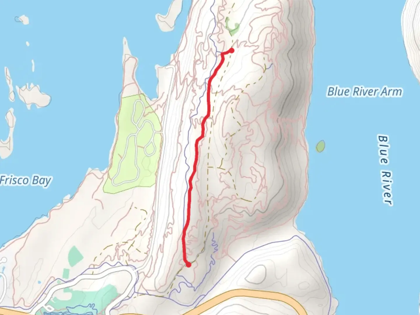 An image depicting the trail Jody's East Trail and its surrounding area.