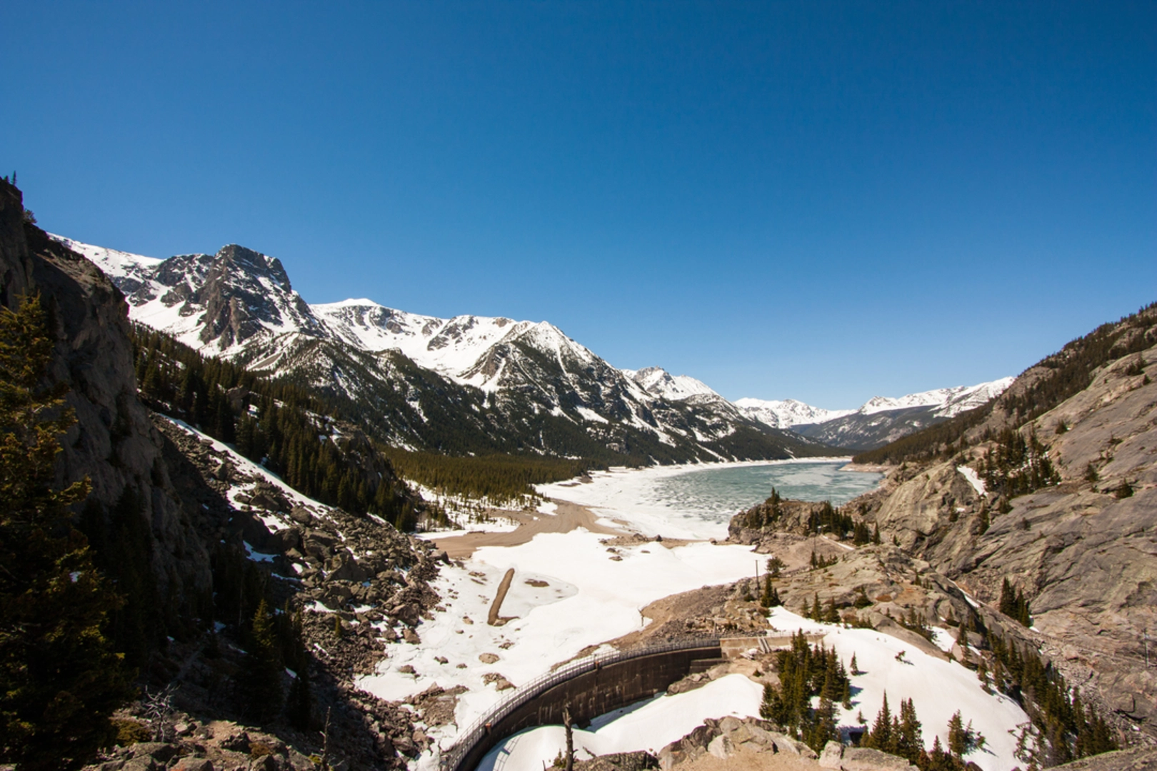 An image depicting the trail West Rosebud Trail and its surrounding area.