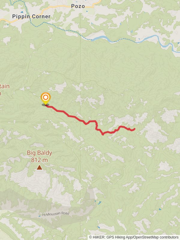 Buckeye Campsite via Trout Creek Trail