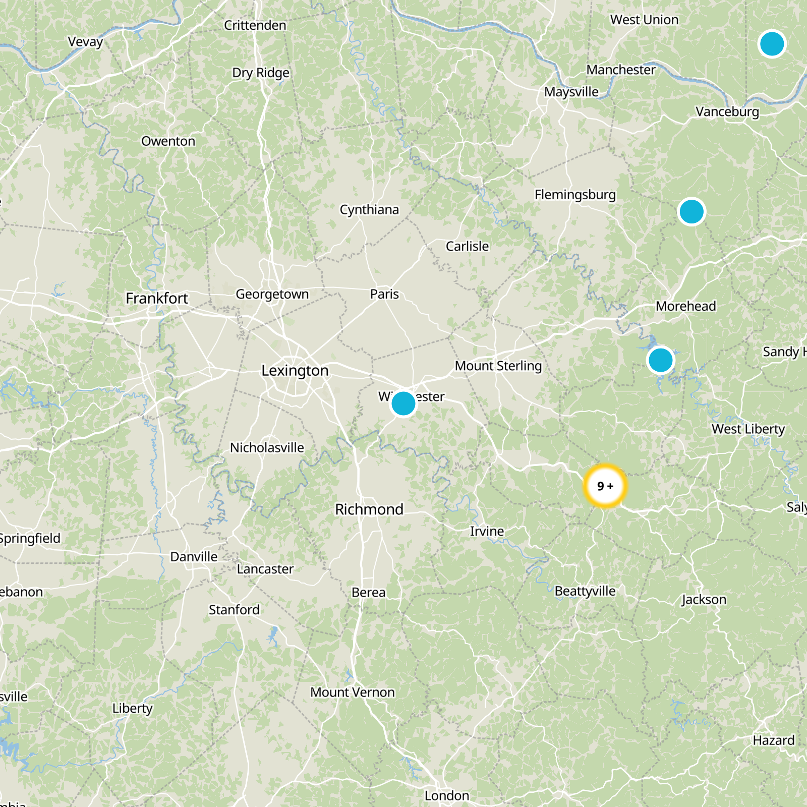 Clark County Static Map