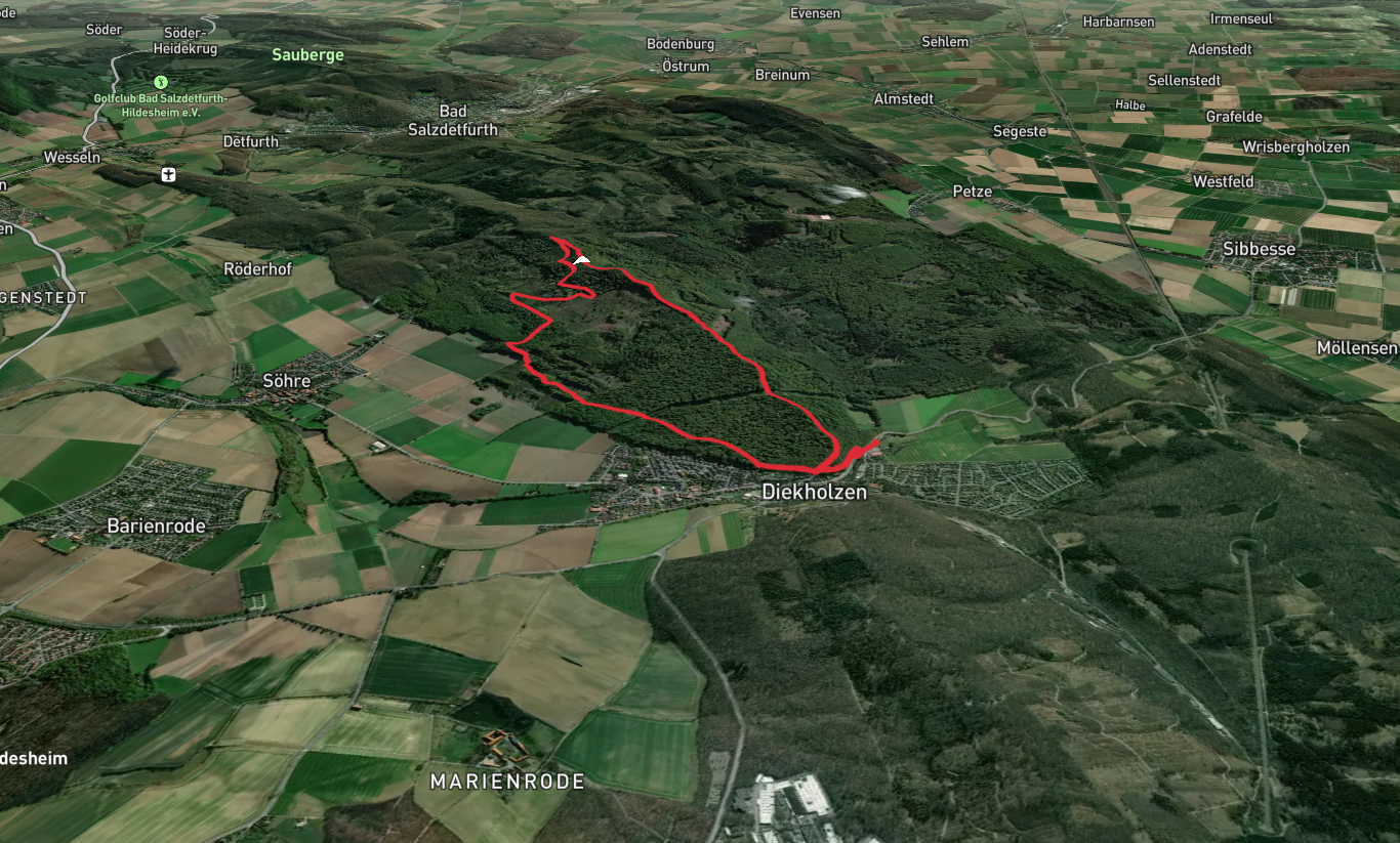 Ziegenberg and Tosmarberg Loop - Diekholzen