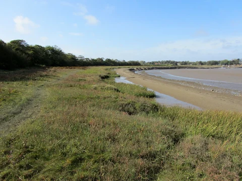 An image depicting the trail River Wyre Shore Walk - Rossall and its surrounding area.