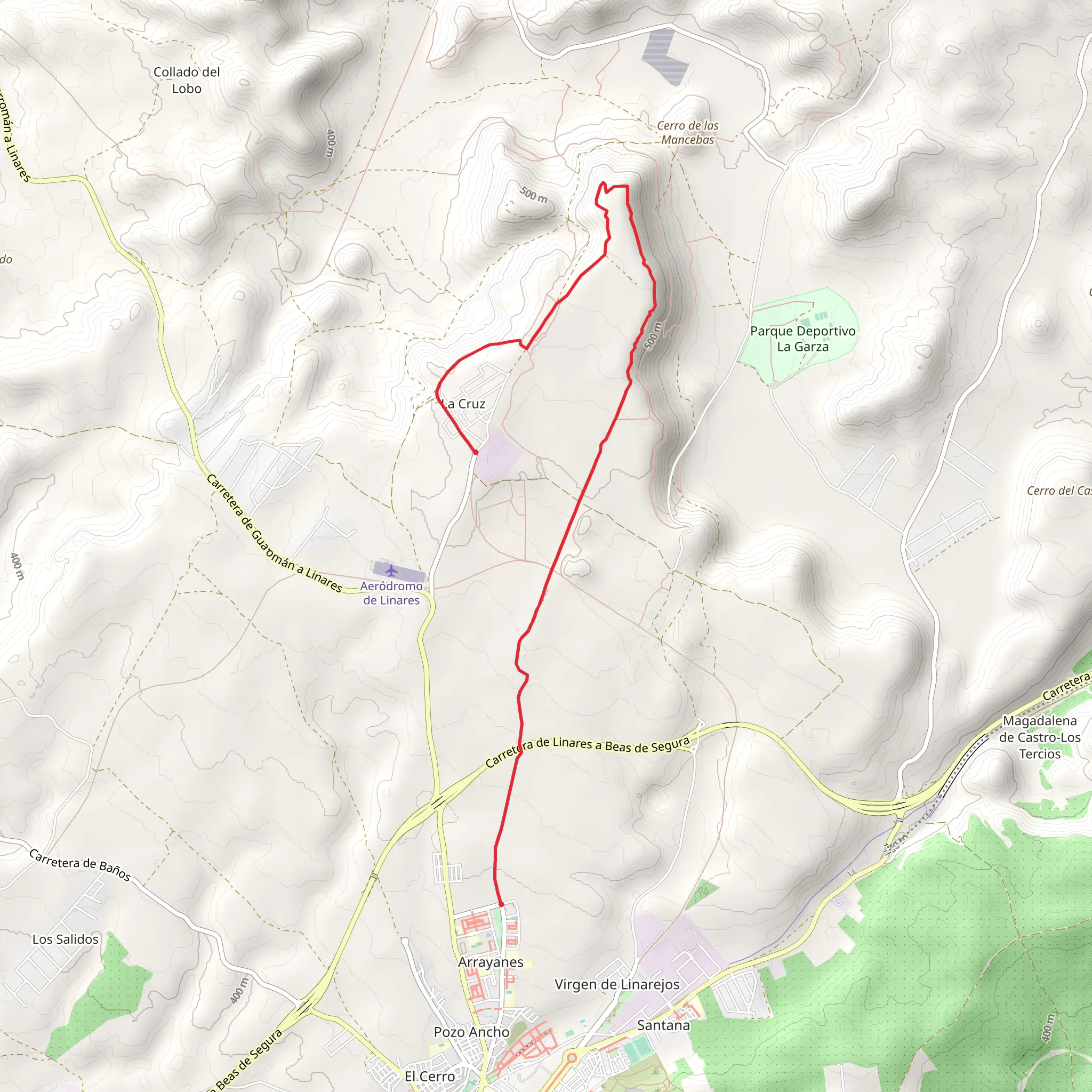 Peak Cloth PR A 260 mobile static map