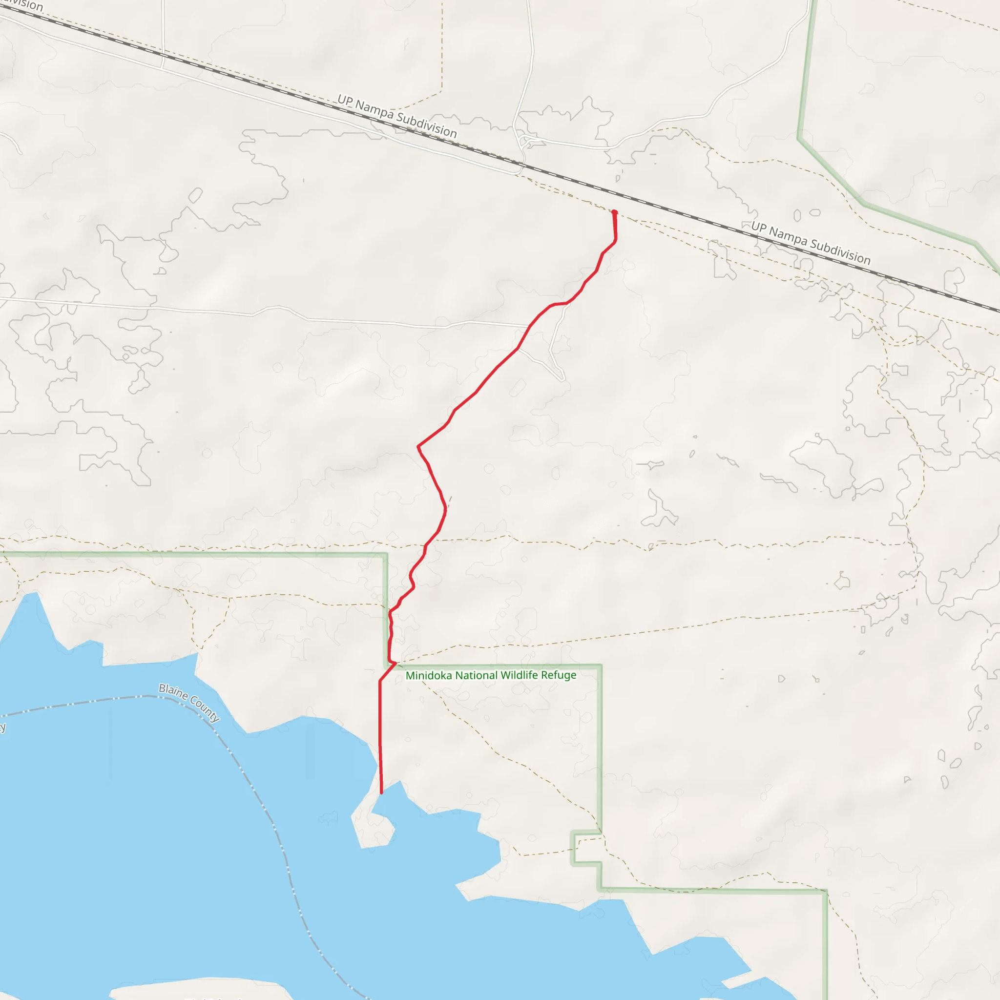 Snake River Walk mobile static map