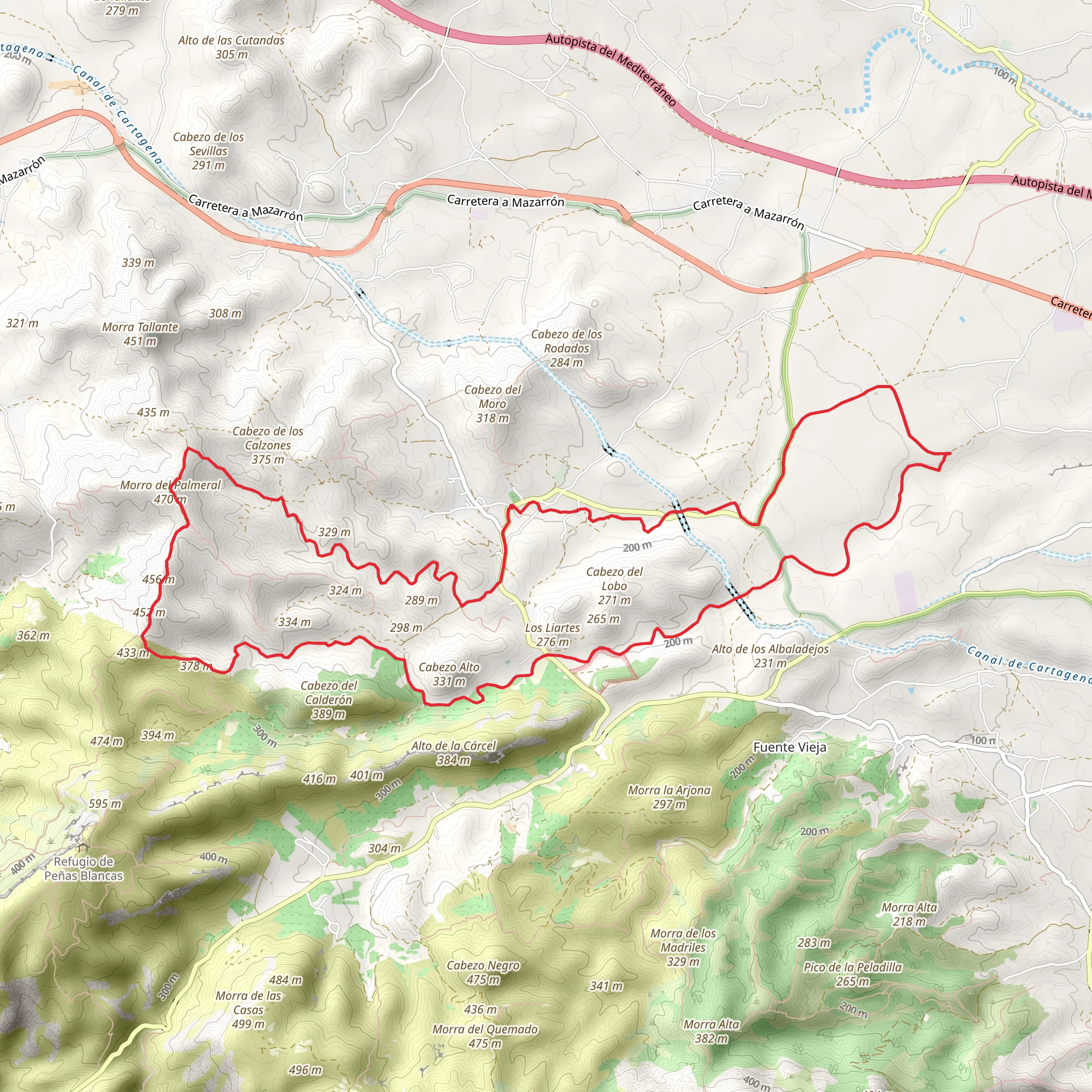 Perín Water Trail PR MU 115 mobile static map