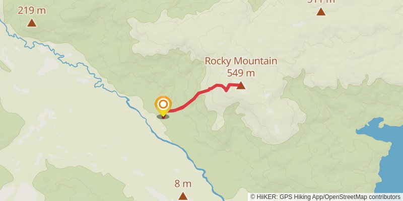 North West Circuit Stewart Island - Rakiura spur 2 Map