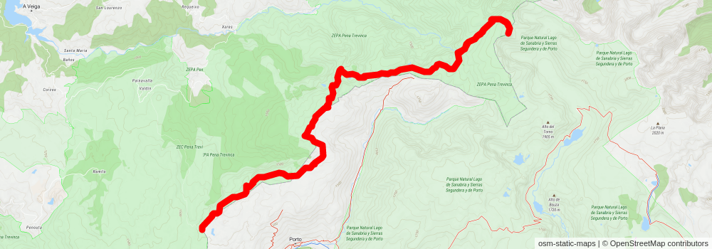 PR G 201 Ruta Integral Serra Calva stage 3 Map