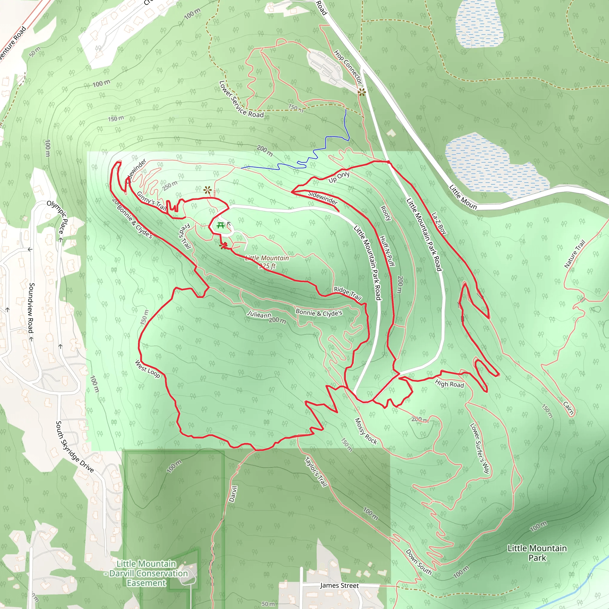 La-Z-Boy and West Loop mobile static map