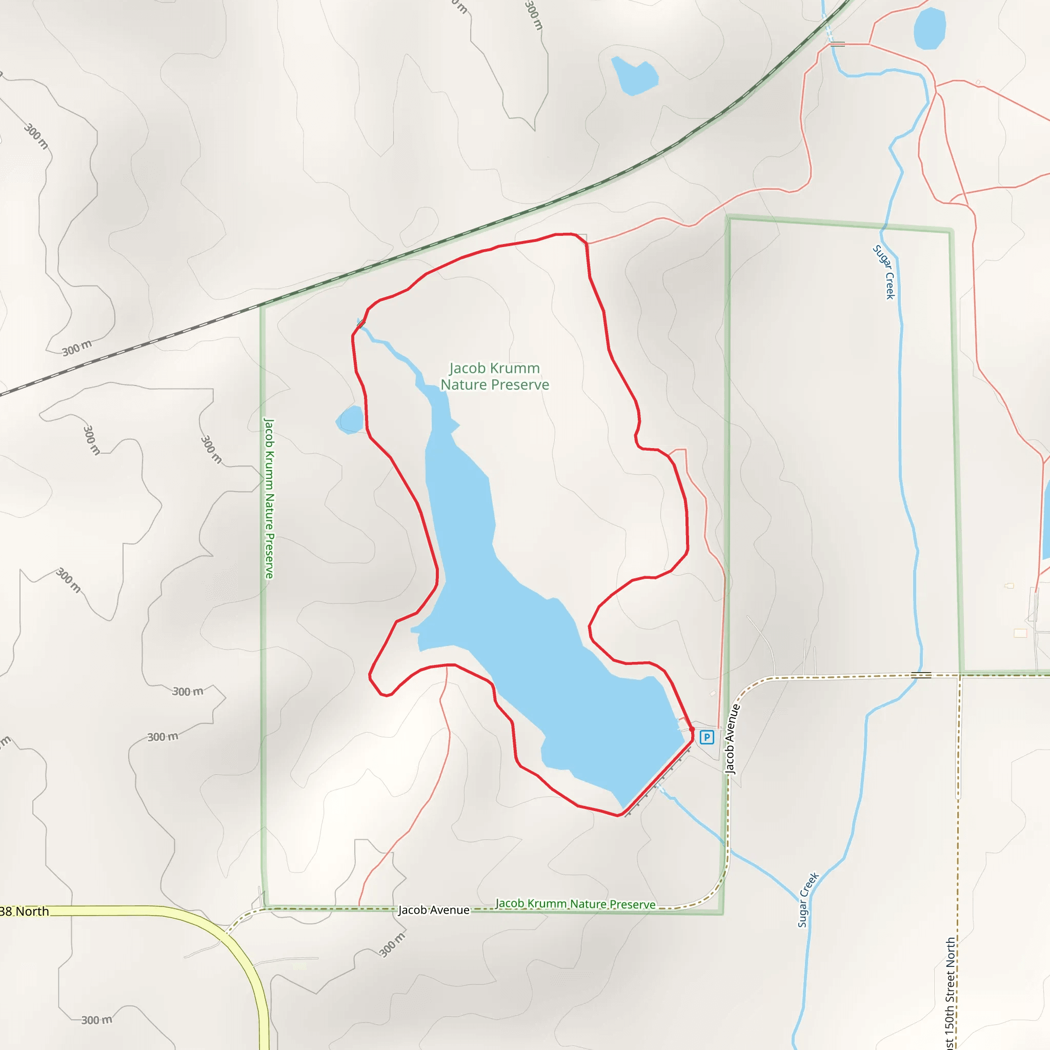 Jacob Krumm Ahrens Access Loop mobile static map