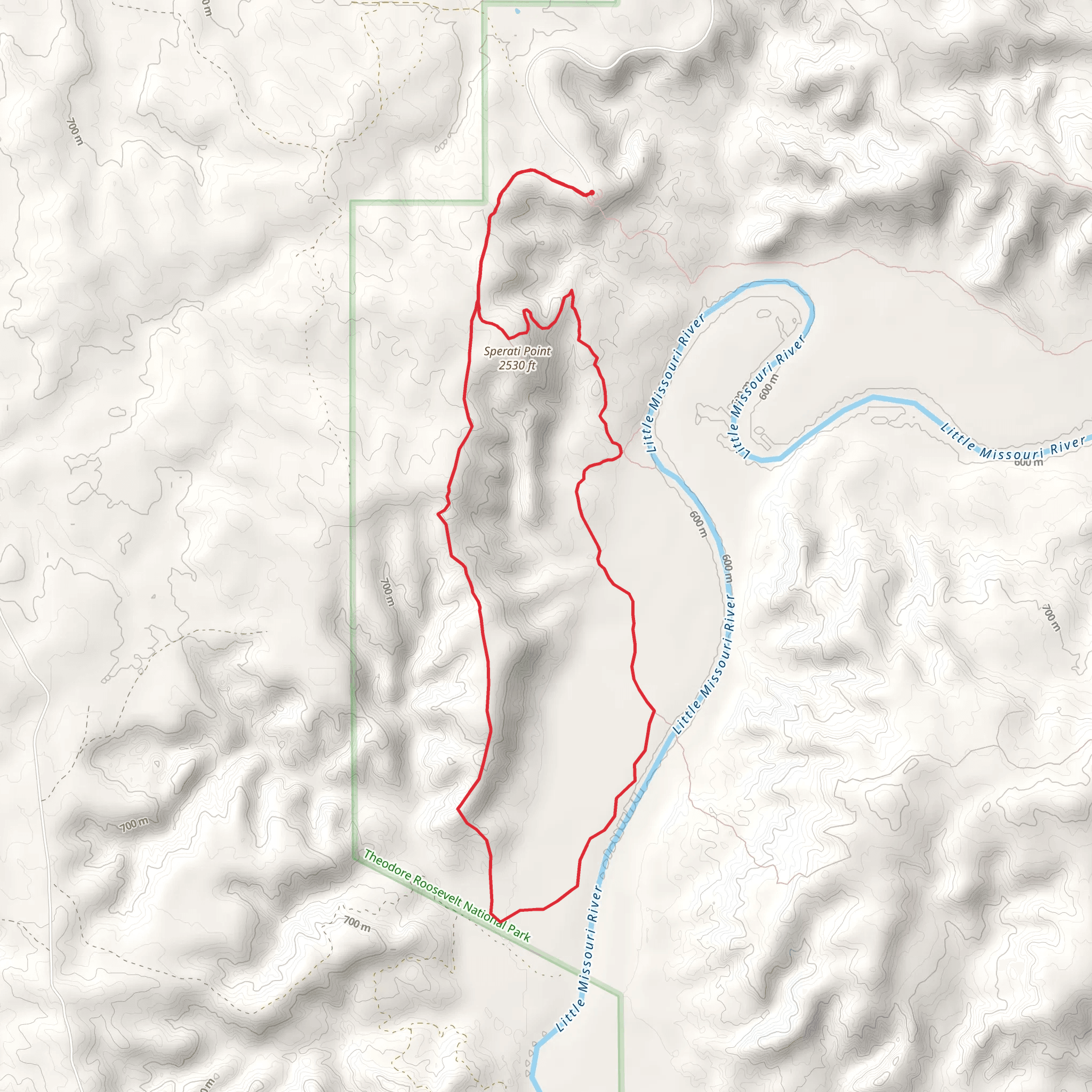 Achenbach Loop Trail mobile static map