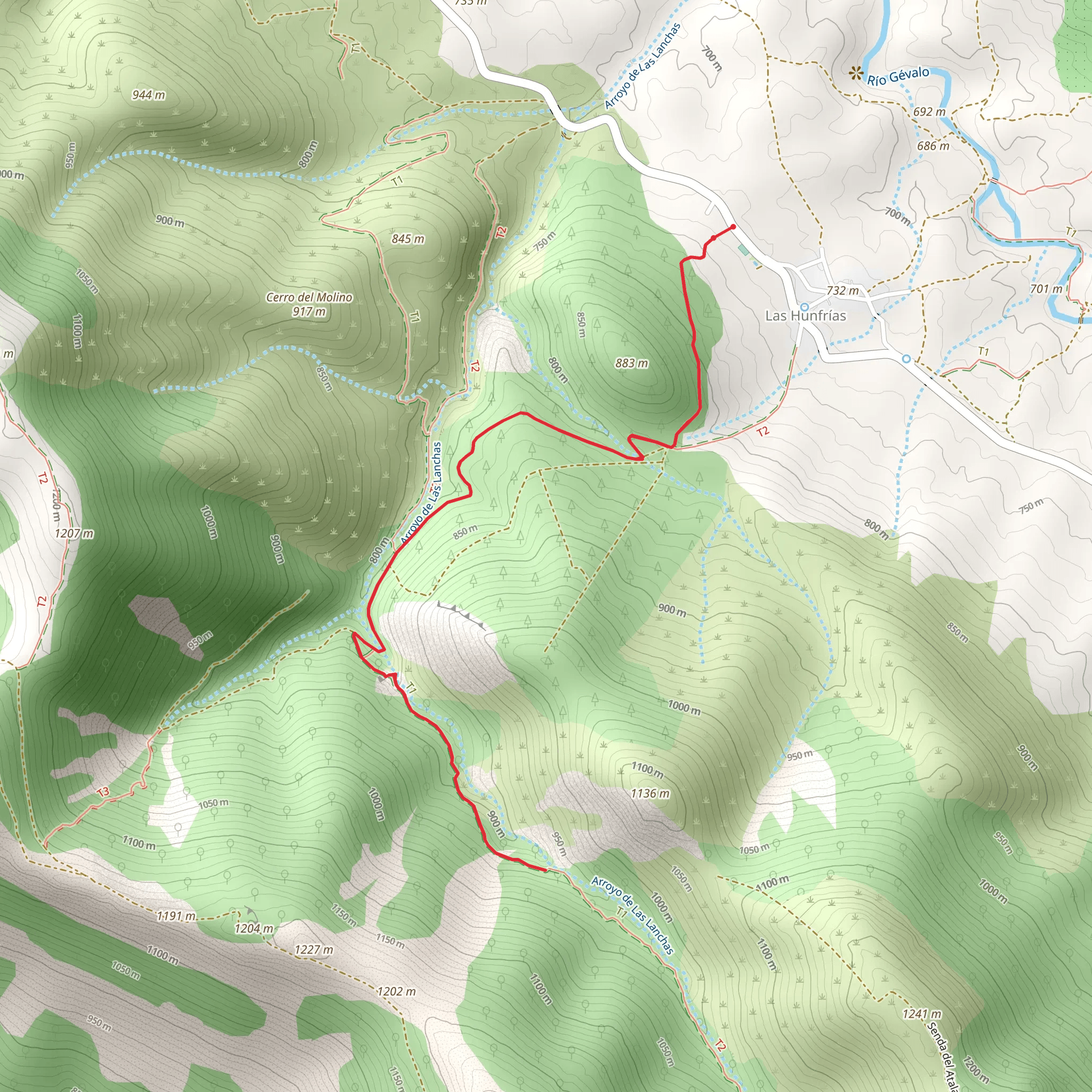 Gorge of the Boats PR TO 34 mobile static map