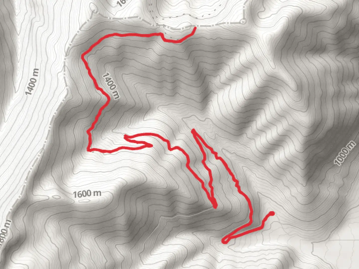 An image depicting the trail West Fork Dry Creek Trail Out and Back and its surrounding area.