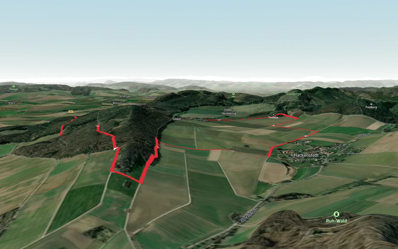 Buchberg and Barockschloss Loop