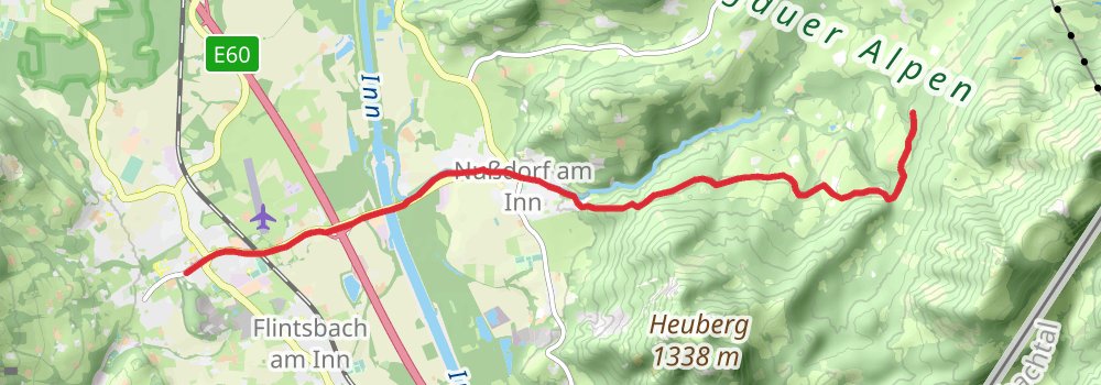 Maximiliansweg stage 21 Map