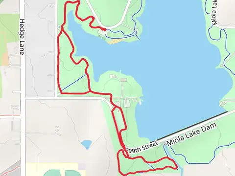 Miola Lake South and West Trail