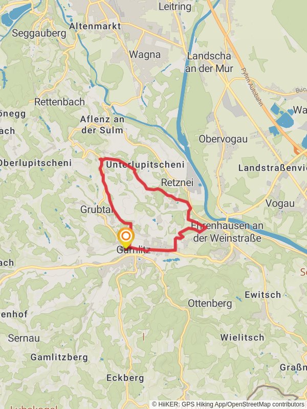 Gamlitz-Retznei-Grubtal mobile static map