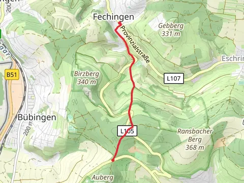 Bliestablblick to Fechingen Walk