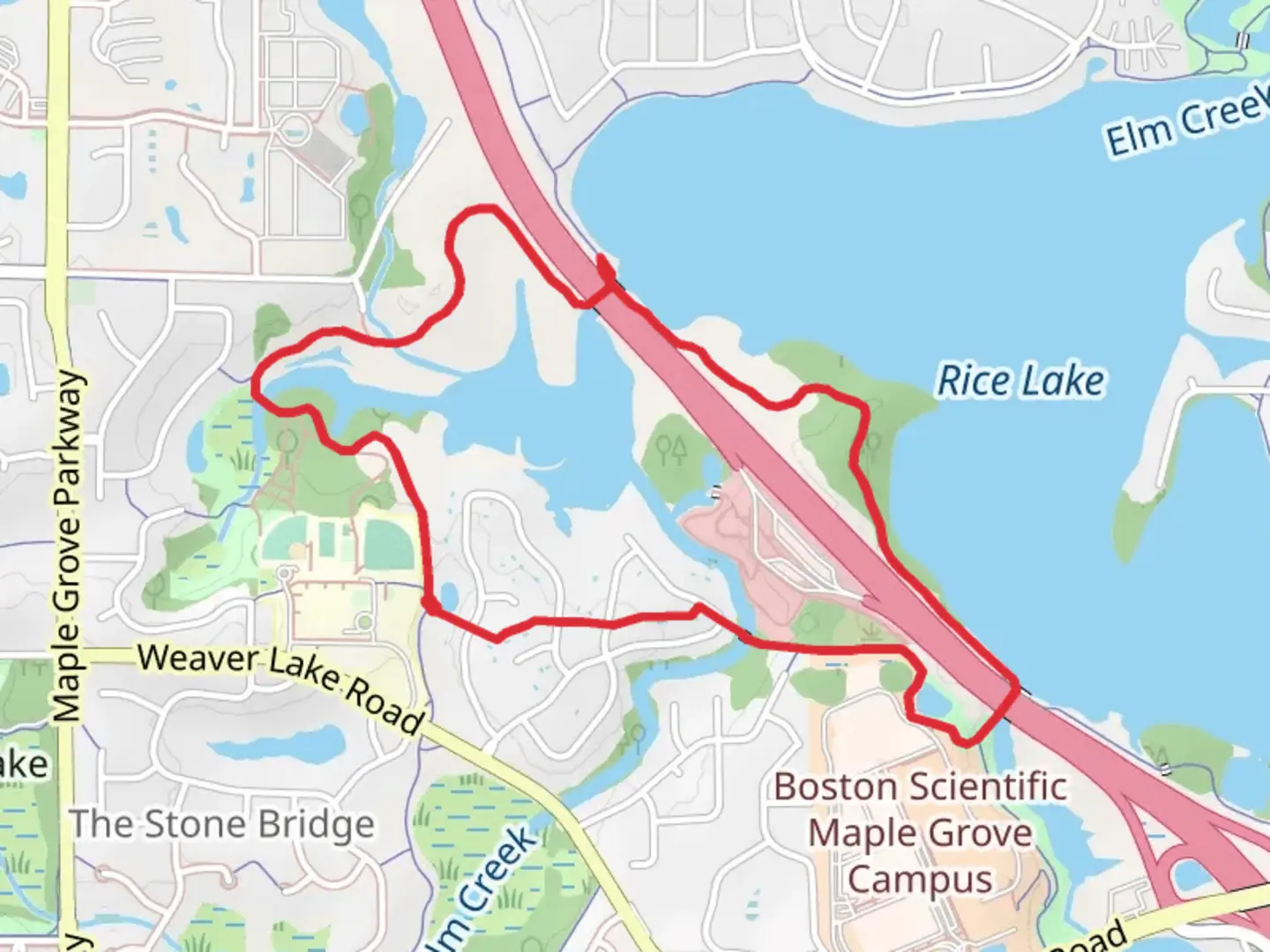 An image depicting the trail Medicine Lake Regional Loop Trail and its surrounding area.
