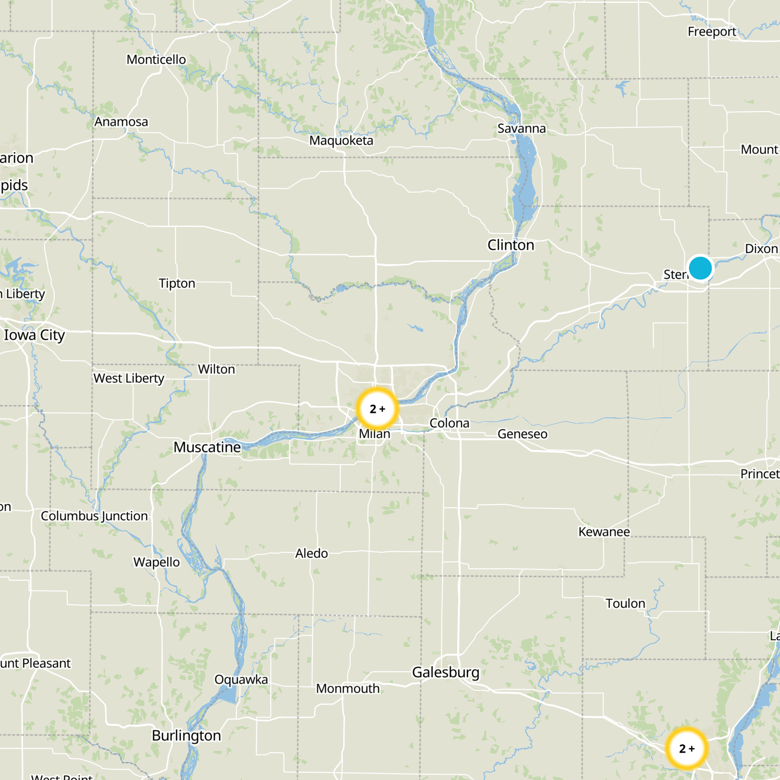 Scott County Static Map