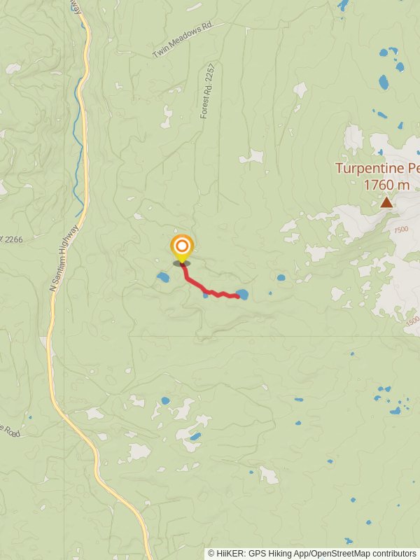 Pika - Fir Trail mobile static map