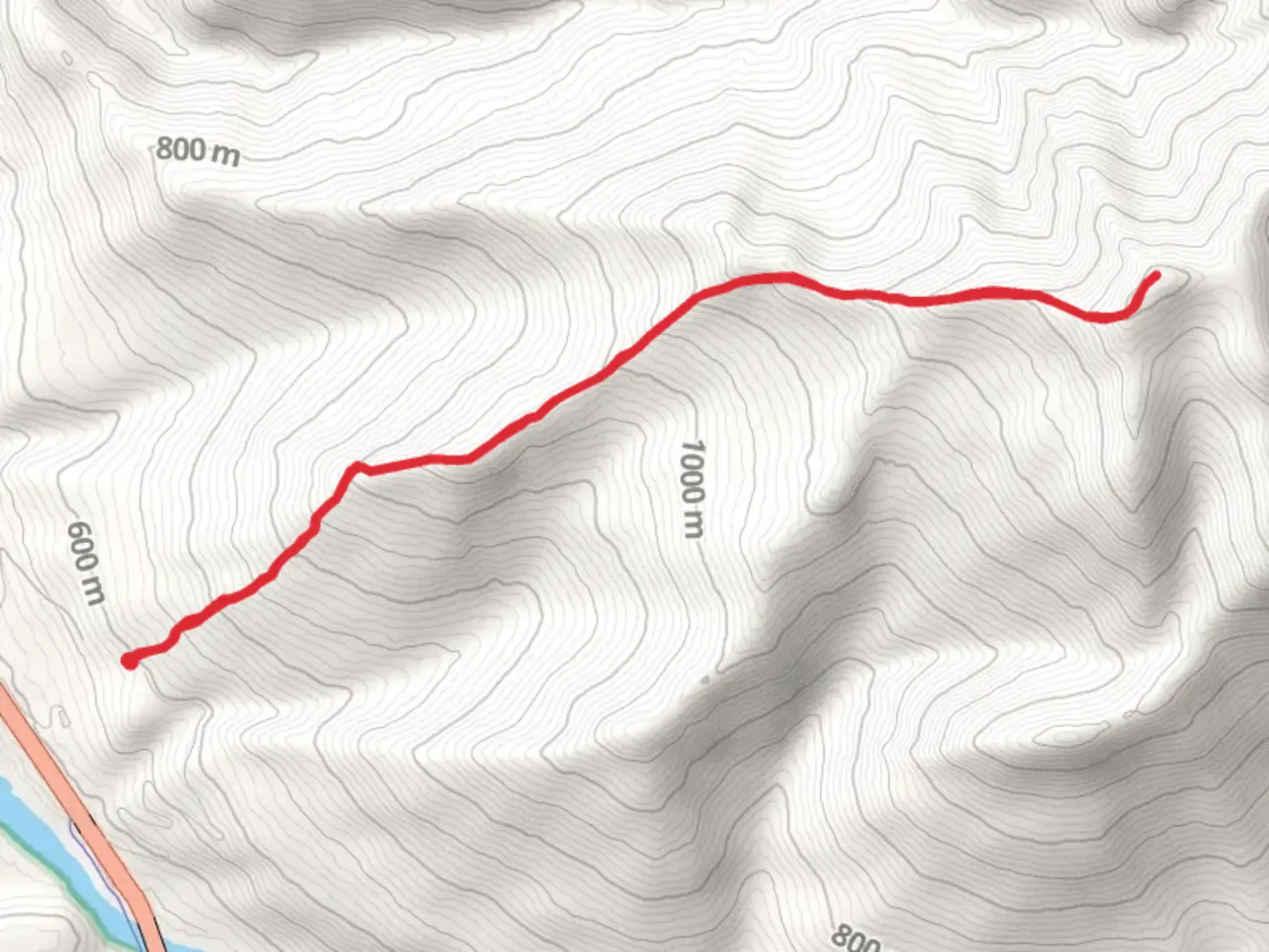 An image depicting the trail Grande Road - Kingfisher Creek and its surrounding area.