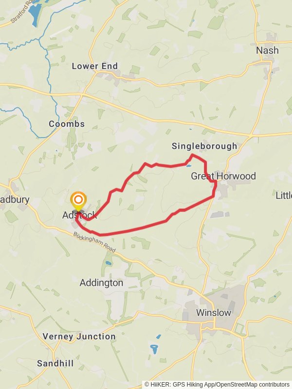 Great Horwood from Adstock Buckinghamshire England