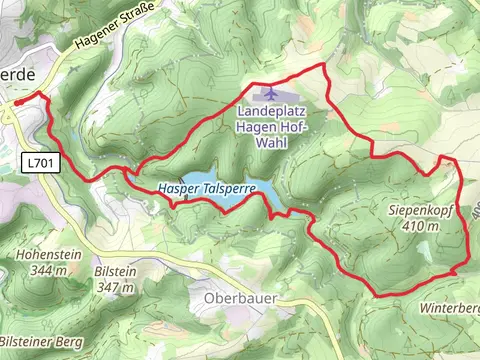 Haspertalsperre to Sundern Loop