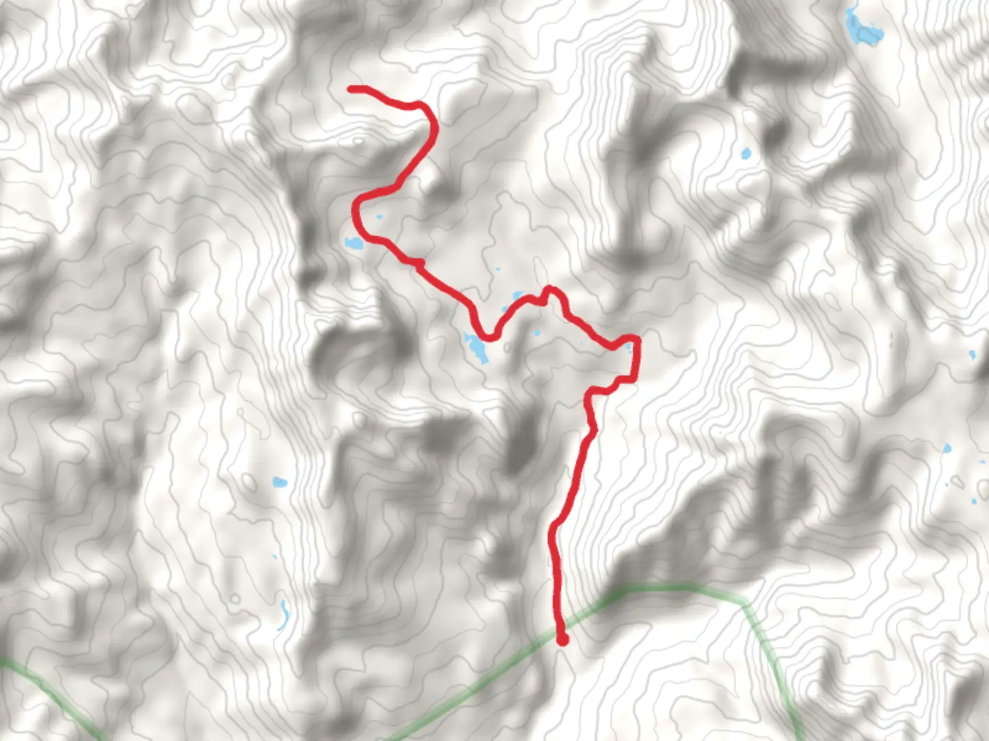 An image depicting the trail Knox Lake Trail and its surrounding area.